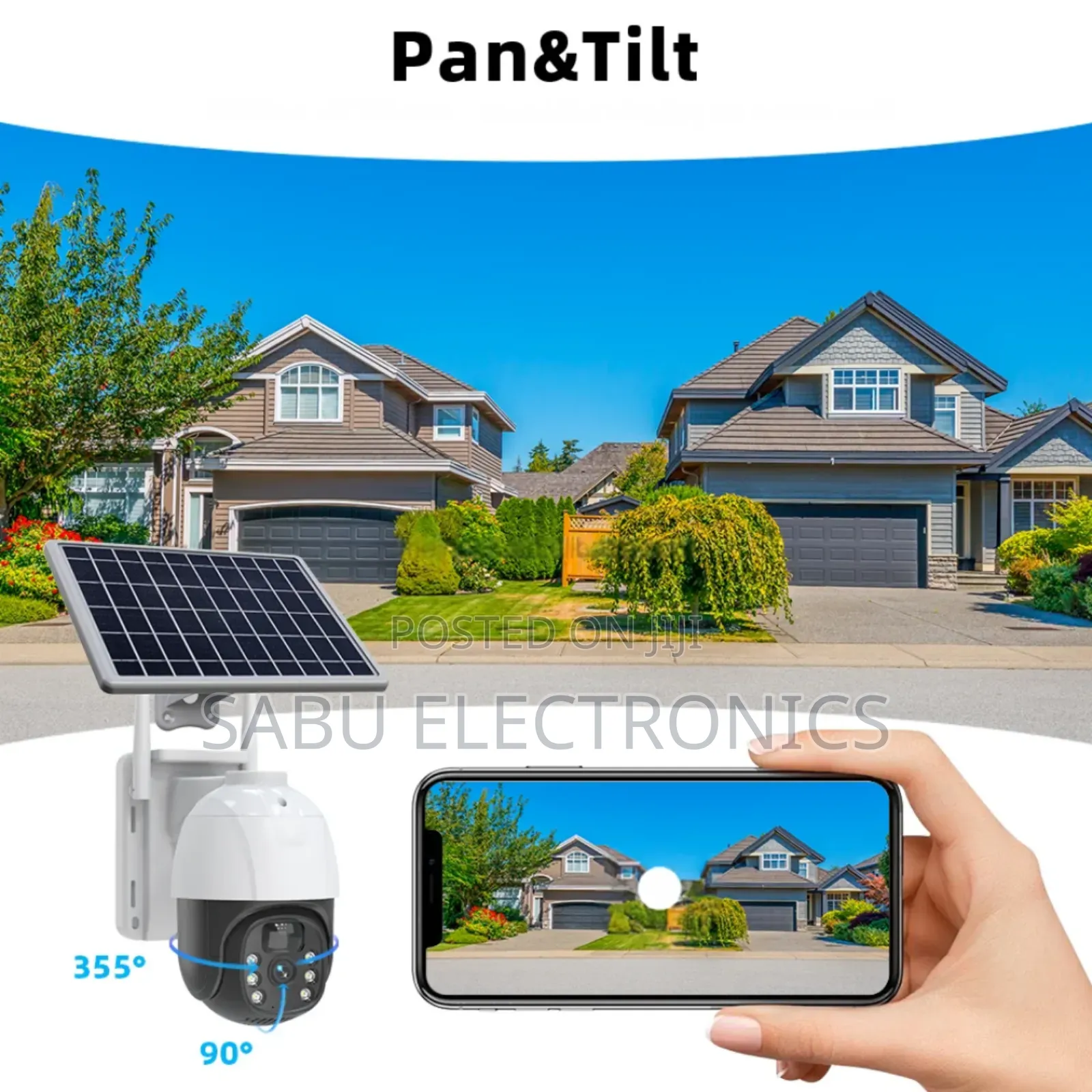 Eseecloud 4g Sim Solar Camera – Night Vision, Outdoor Use