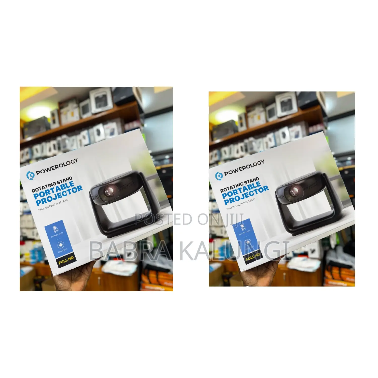 Powerology Portable Projector