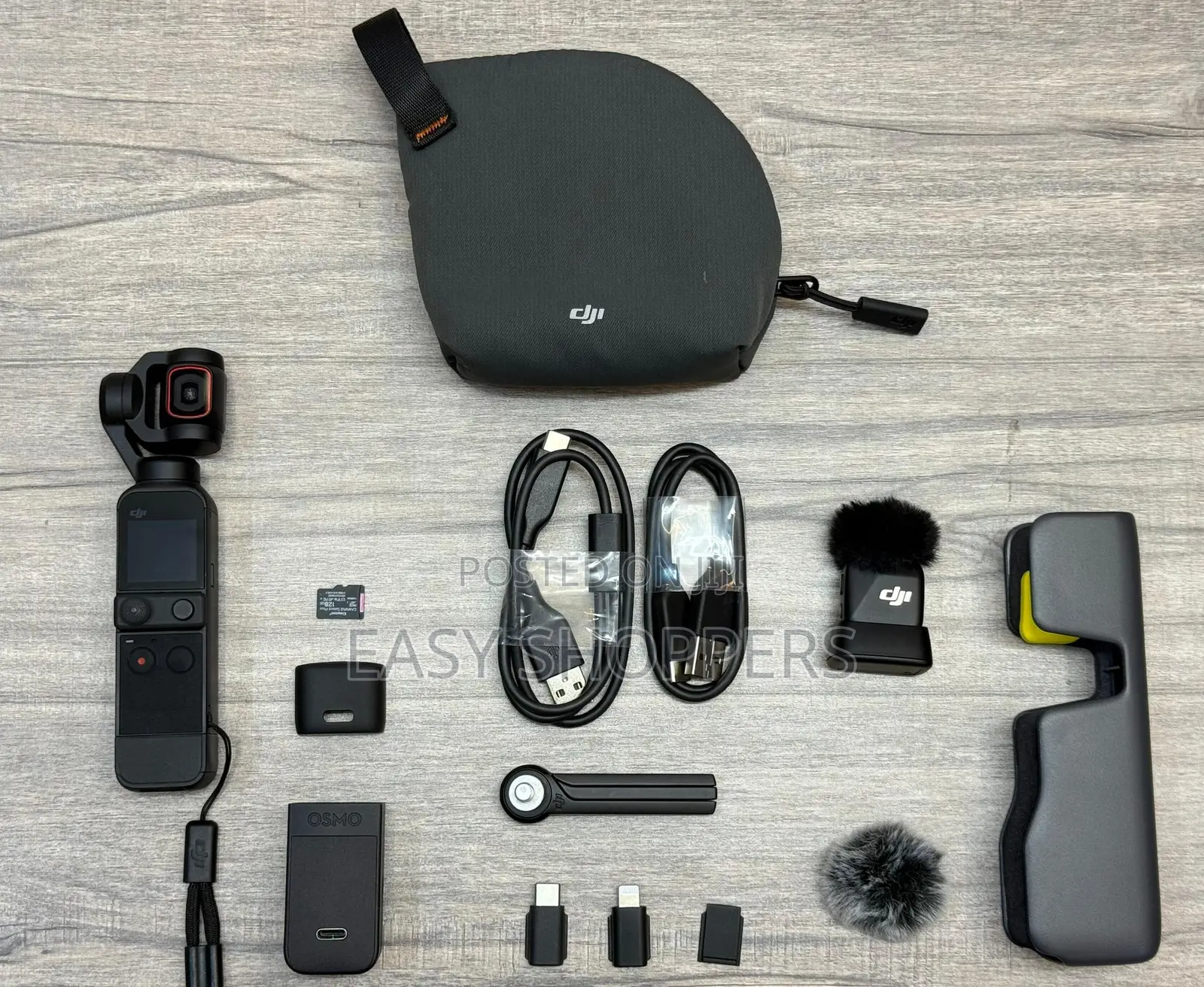 Dji Pocket 2 Combo With Dji Mic Mini, Tripod Stand, 128gb