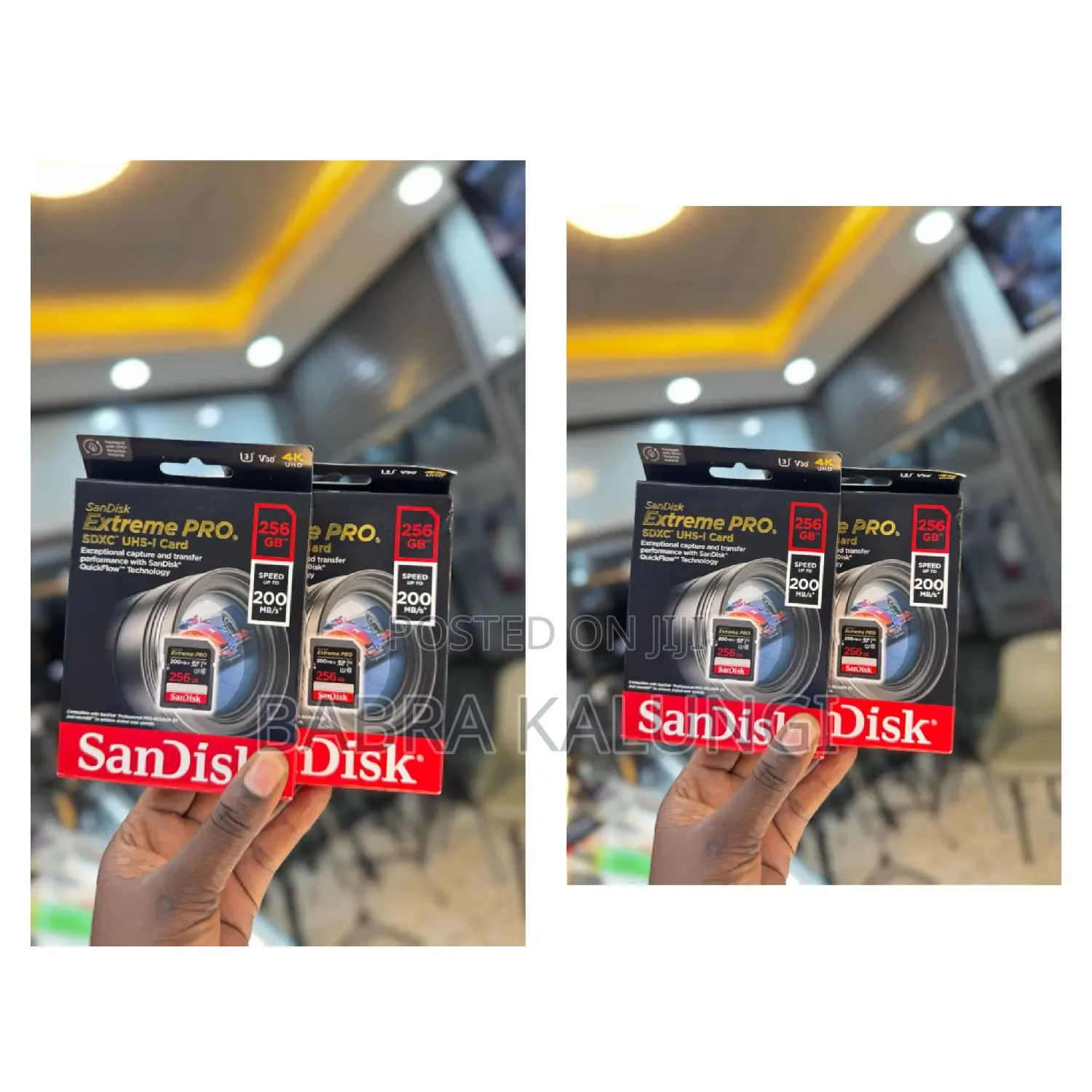 Sandisk Extreme 256gb Camera