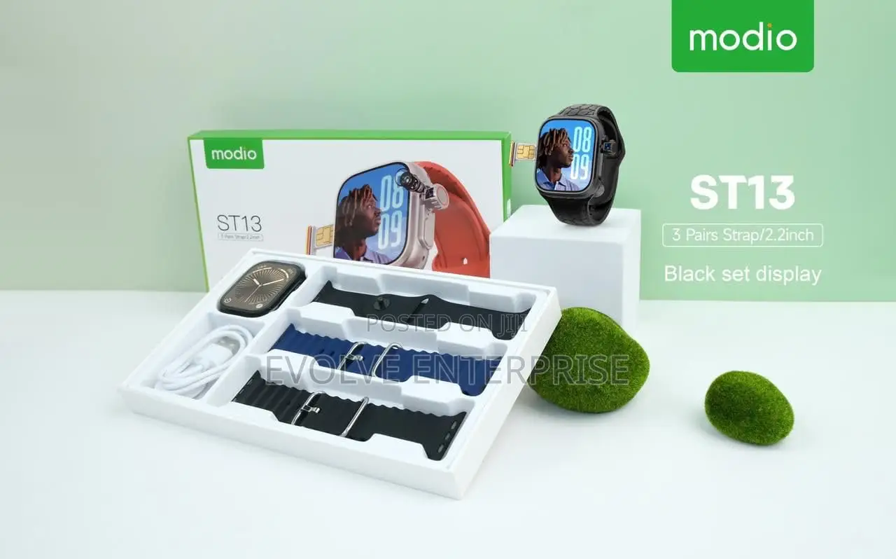 Modio St13 Smart Watch 2.2 Inch Full Screen Display