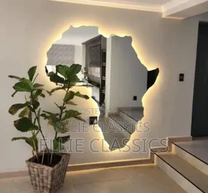 Map of Large Africa Mirror