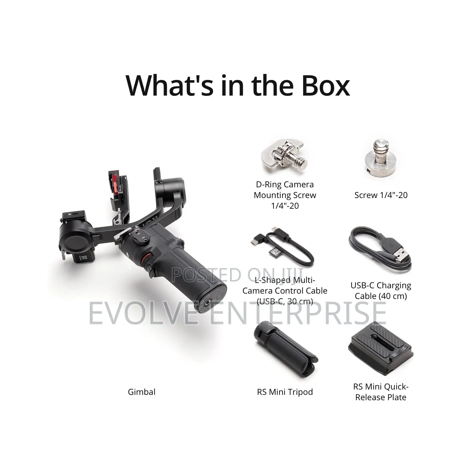 Dji Rs 3 Mini, 3-Axis Gimbal Stabilizer for Cameras