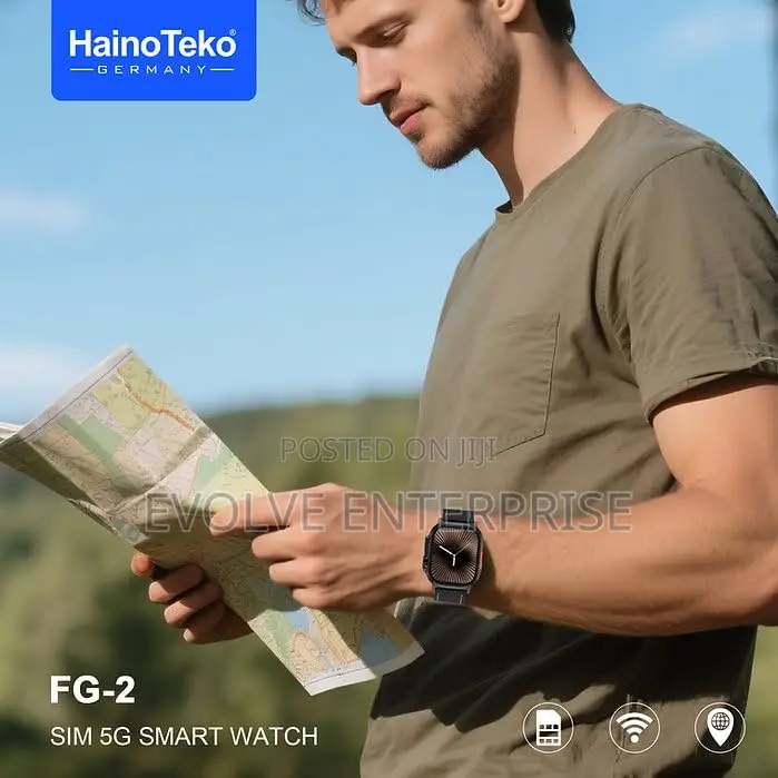Hainoteko Fg-2 5g Android Smart Watch With 5g Sim Support