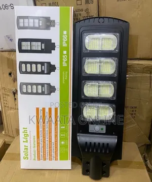 180w Solar Integrated Outdoor Led All In One With Remote