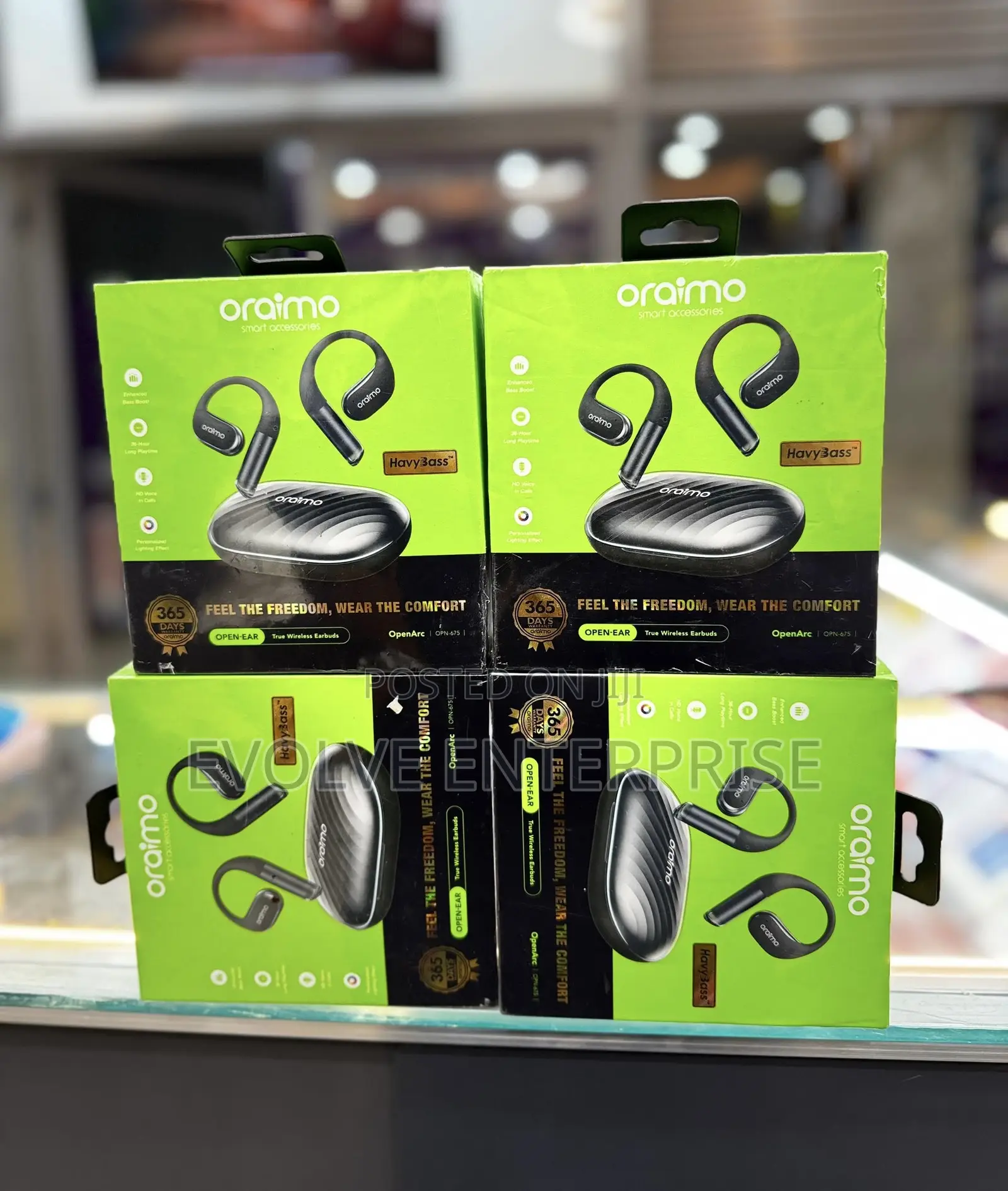 Oraimo Open-Ear True Wireless Earbuds