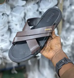 Men’S Classic Brown Strap Pasada Cross Sandals