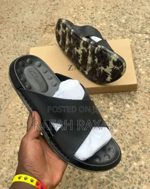 Men’S Super Classic Clarks Cross Leather Sandals