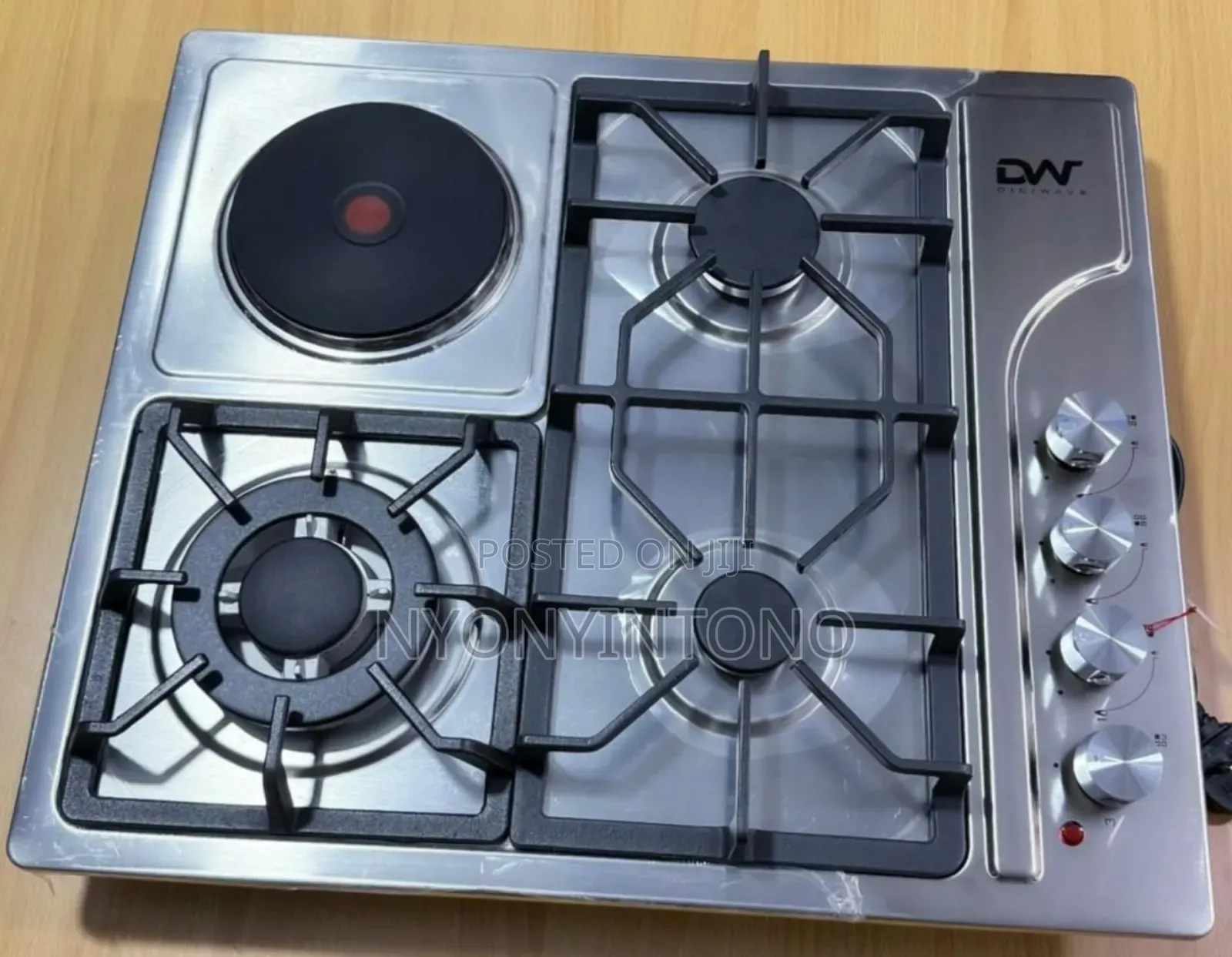 Digiwave Best Quality Stainless 3+1 Hob