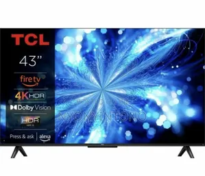 TCL 43" Smart Android Tv Bluetooth ,Google Tv