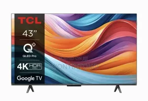 TCL 43" Smart Android Tv Bluetooth ,Google Tv