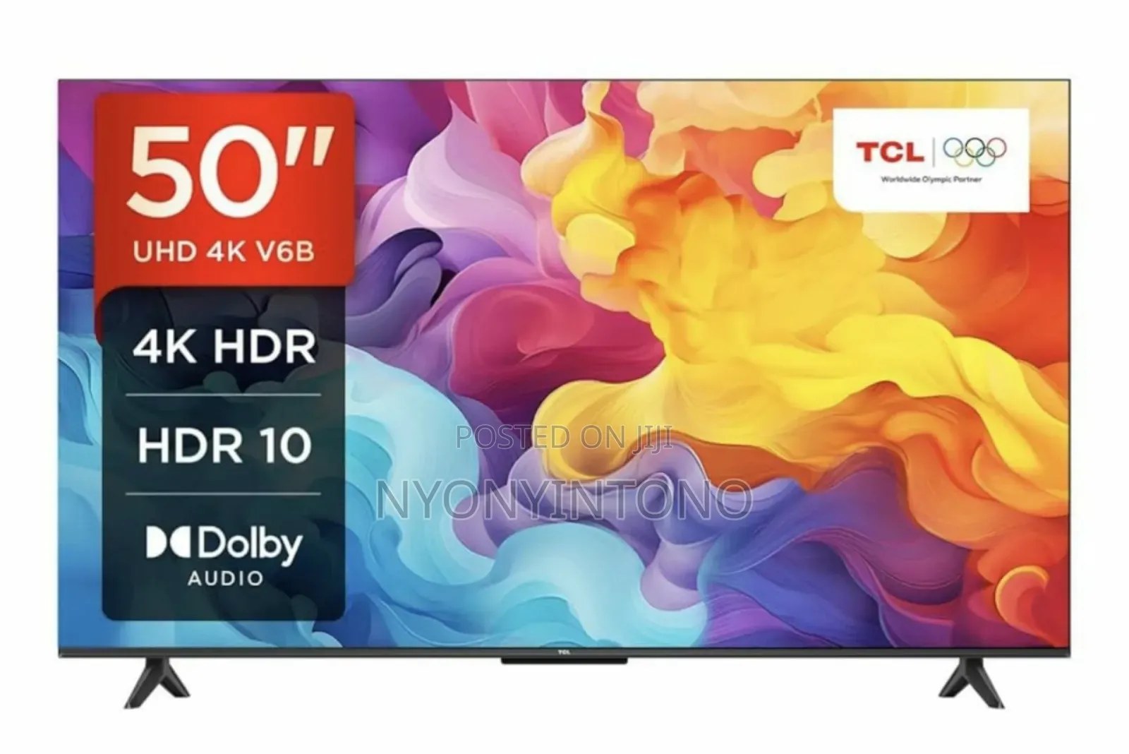 TCL 50" Smart Android Uhd Tv