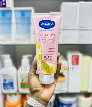 Vaseline Gluta Hya Dewy Radiance Serum Burst Body Lotion