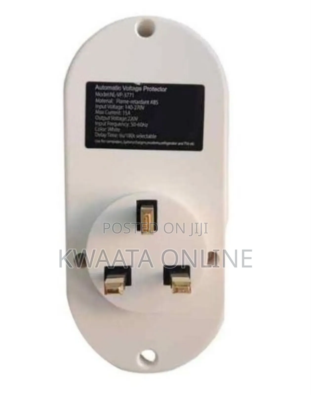 Saachi 15 Amps Voltage Guard Single Protector | Nl-Vp 3371