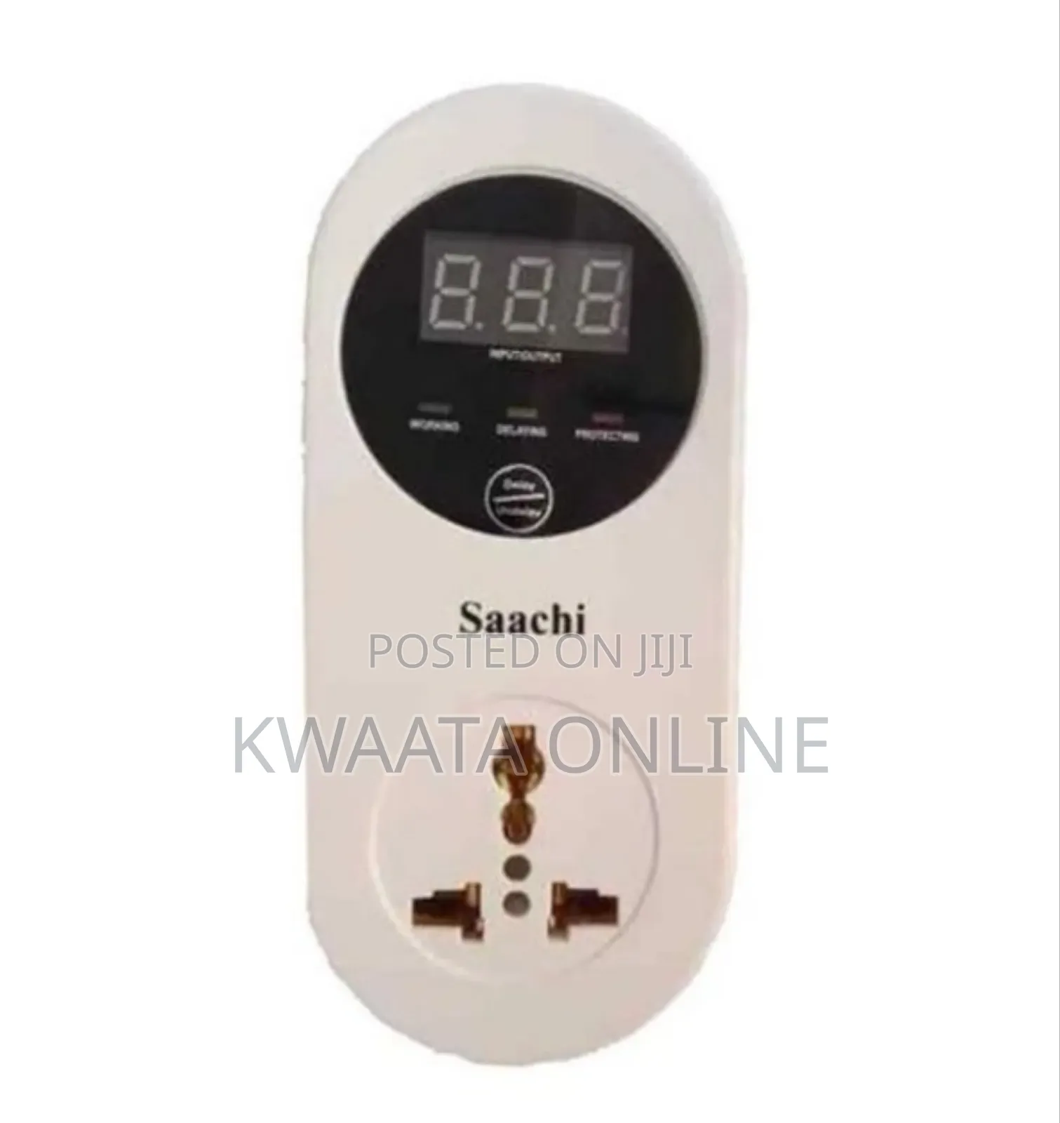 Saachi 15 Amps Voltage Guard Single Protector | Nl-Vp 3371