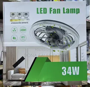 Led Fan Lamp 34w