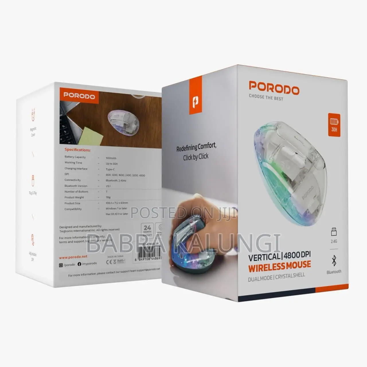 Porodo Wireless Mouse
