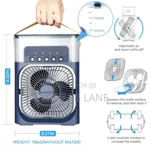 2 in 1 Air Cooler Fan With Powerful Humidifier