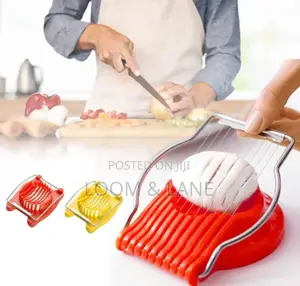 Multipurpose Stainless Steel Wire Hard Boiled Egg Cutter