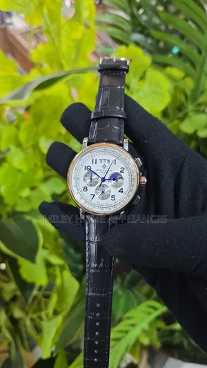 Men's Automatic Patek Philippe Geneva Wrist Time Piece