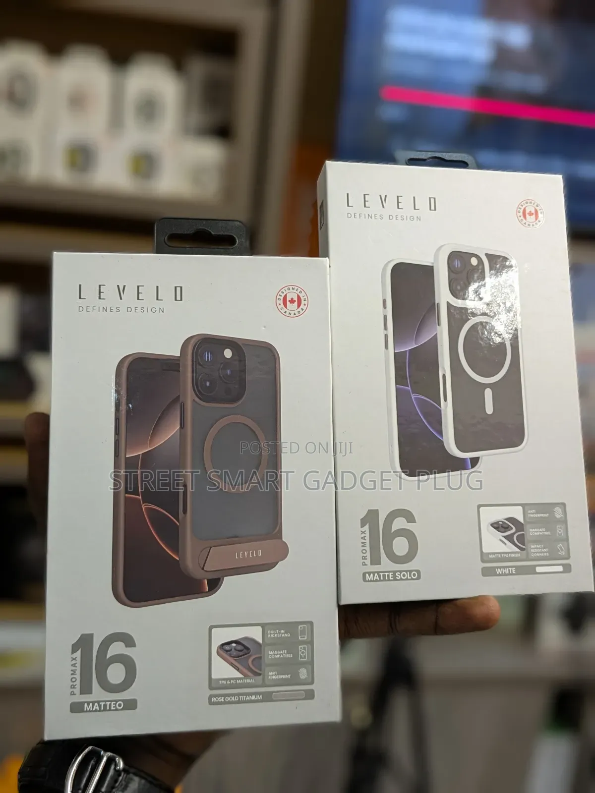 Levelo Mag-Safe Cases 16promax
