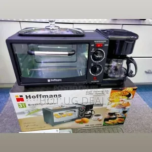 3 In 1 Breakfast Maker, Coffeemaker,Oven , Grill