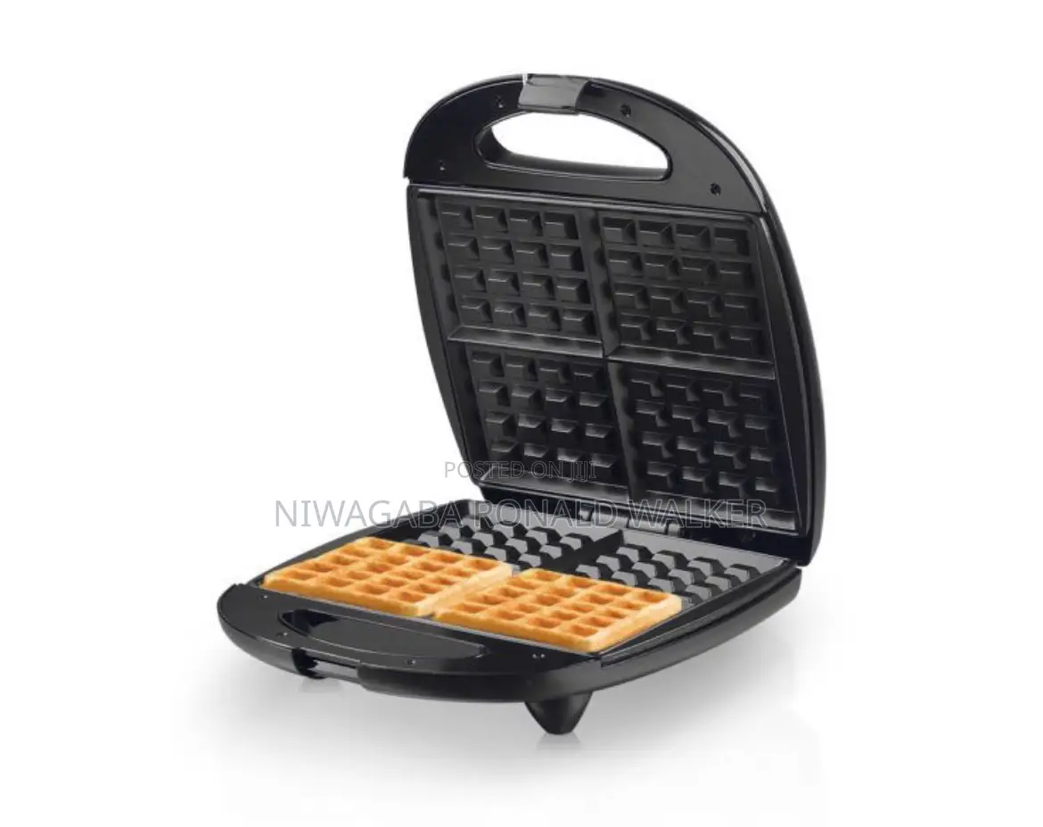 Saachi 4 in 1 Waffle Maker - Black