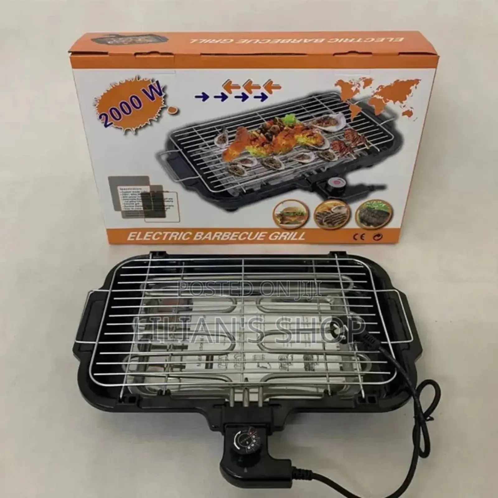 Detachable Non Sticky Electric Barbecue Grill