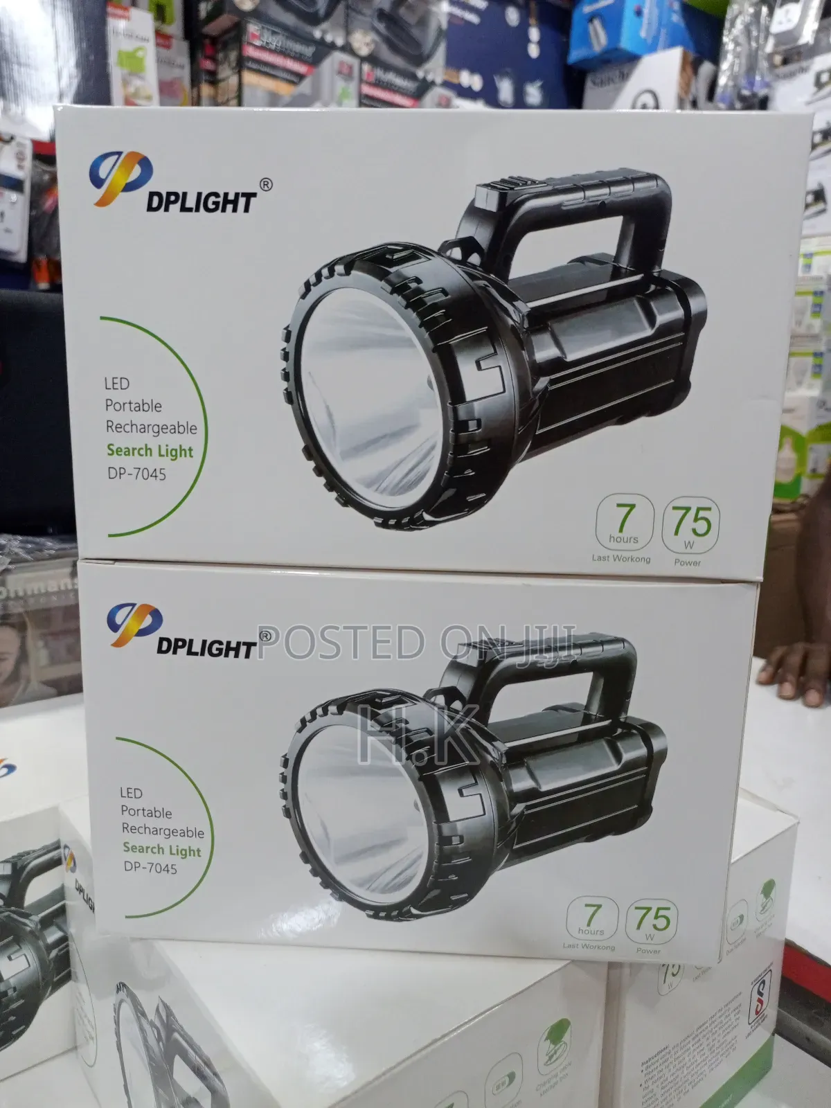 Dplight Led Portable Rechargeable Search Light Model Dp-7045