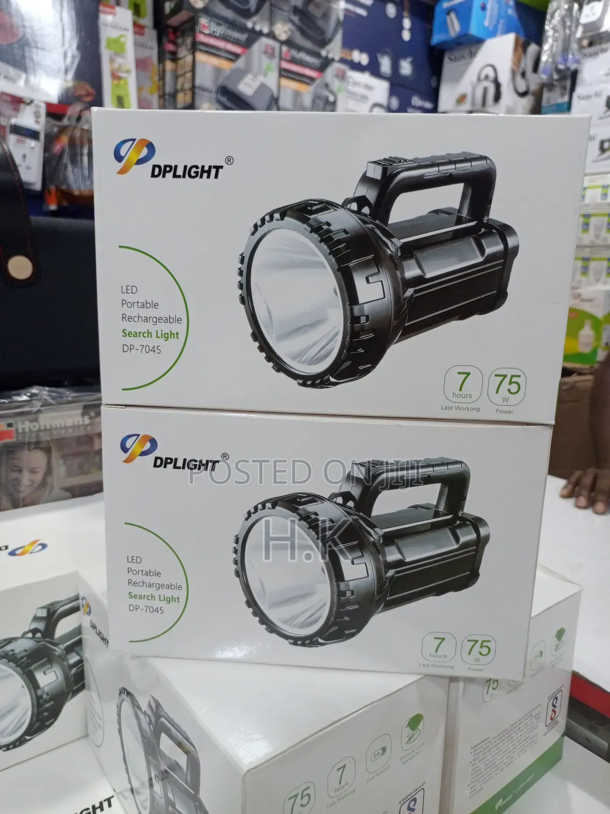 Dplight Led Portable Rechargeable Search Light Model Dp-7045
