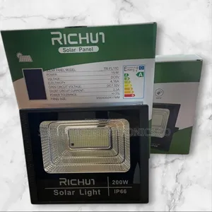 200w Original Richur Led Solar Flood Lights/ Inbuilt Battery