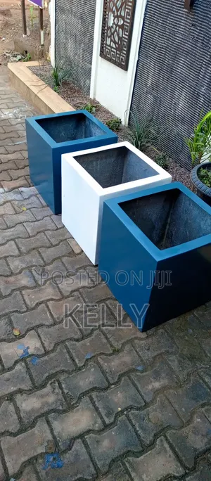 Fiberglass Flower Pots Available