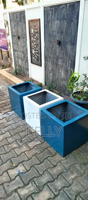 Fiberglass Flower Pots Available