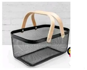 Metal Mesh Steel Storage Organizer
