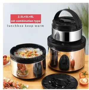 3 Pcs Lunch Box 2.5/5l/8l