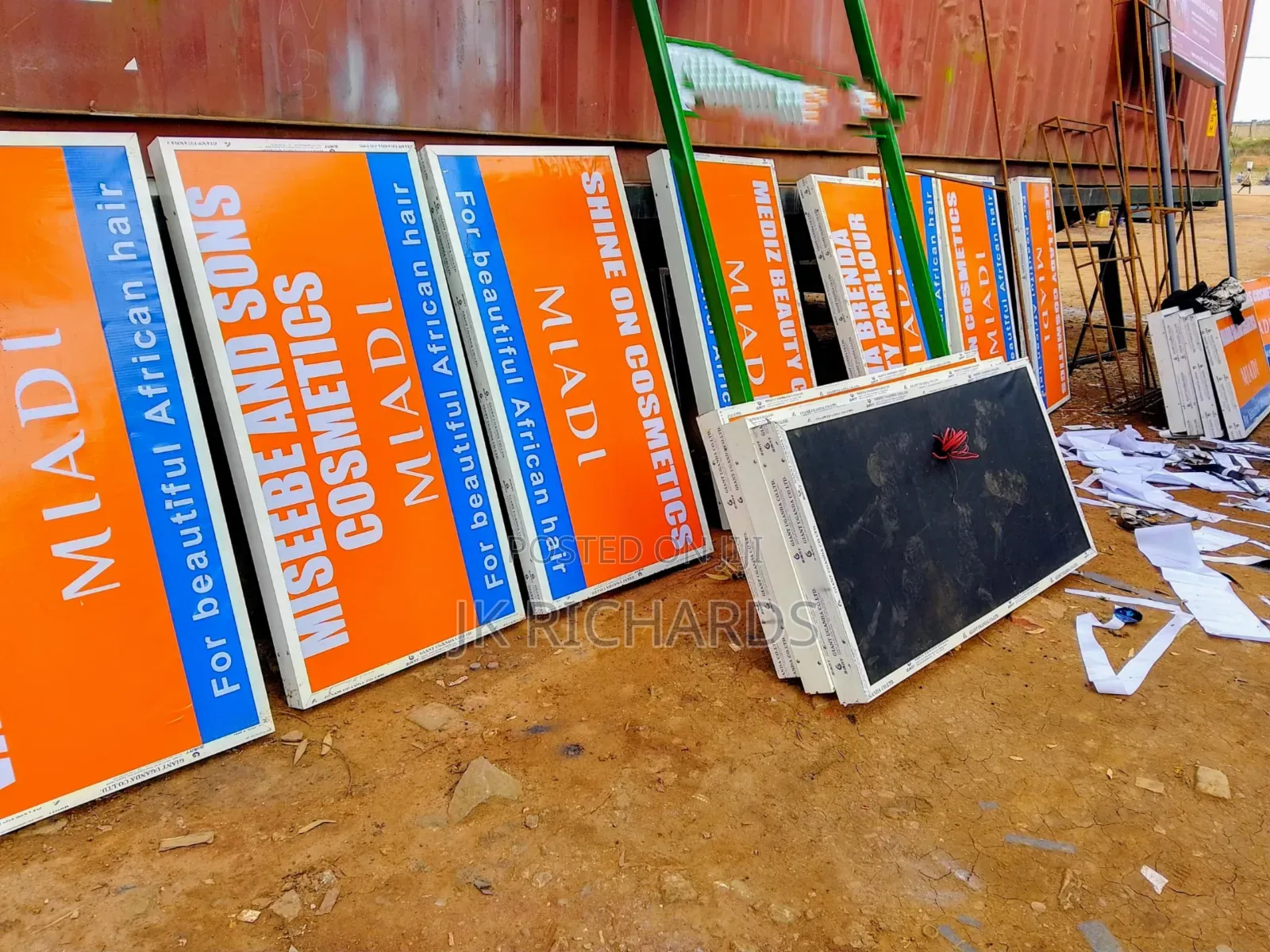 Light Box, Banner and Sticker Sign