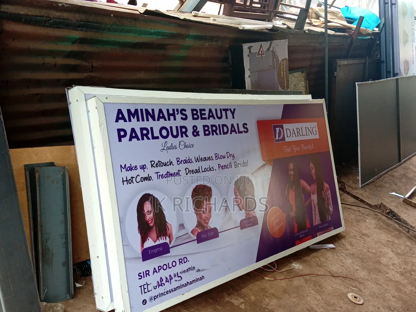 Light Box, Banner and Sticker Sign