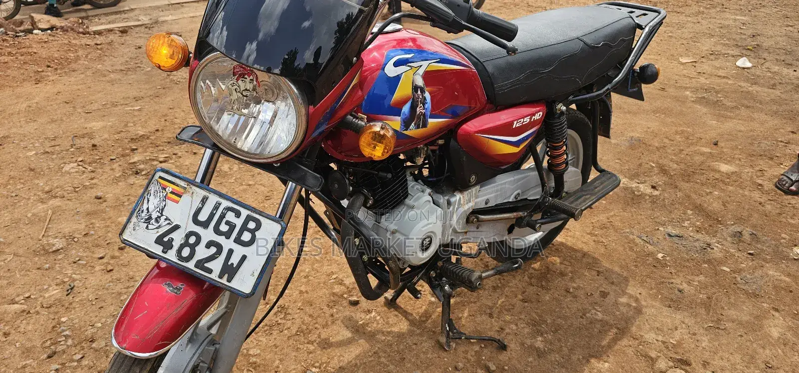 Bajaj Boxer 125 2024 Red
