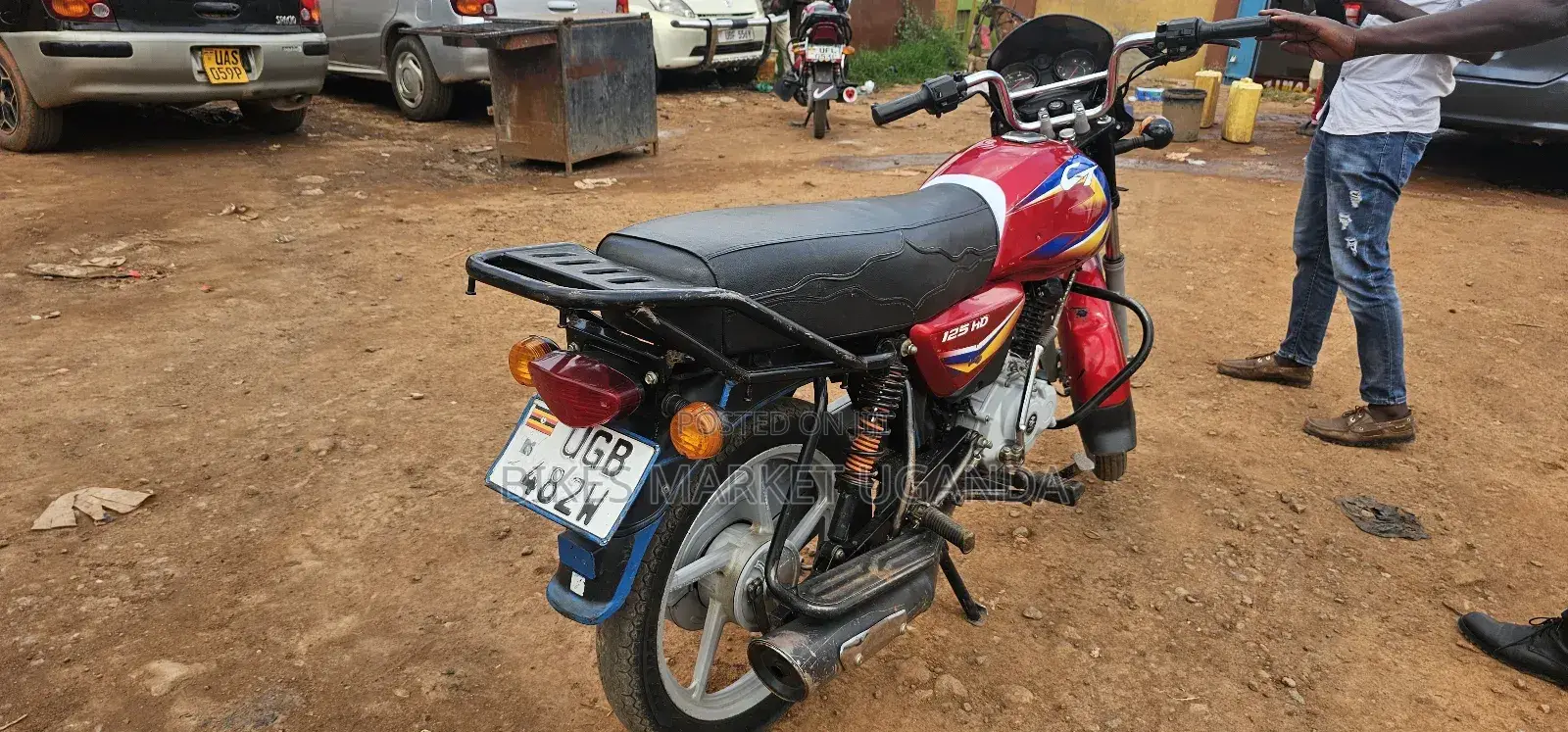 Bajaj Boxer 125 2024 Red