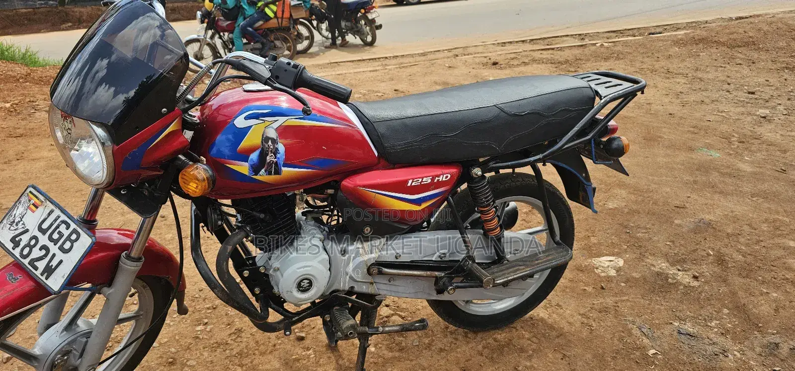 Bajaj Boxer 125 2024 Red