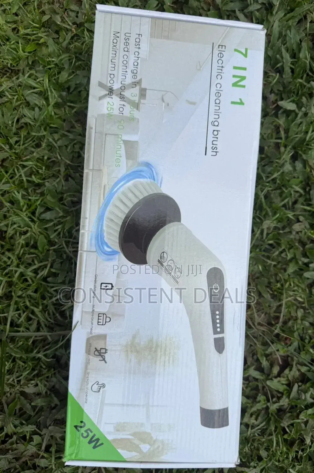 7in1 Rechargeable Spin Scrubber