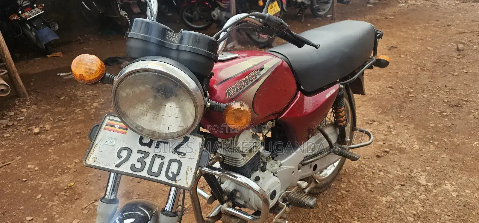 Bajaj Boxer 2025 Red