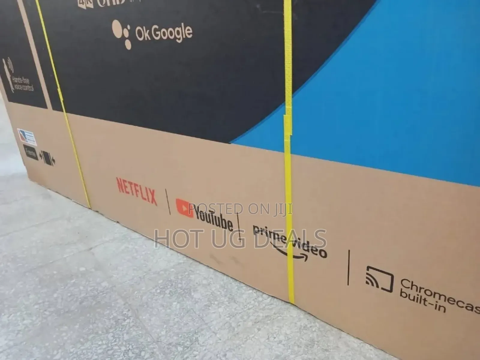 Skyworth 65-inch Smart Google Tv Uhd 4k, Bluetooth, Hdmi,Usb