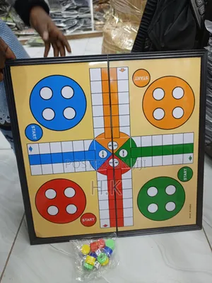 Foldable Ludo Board Game.