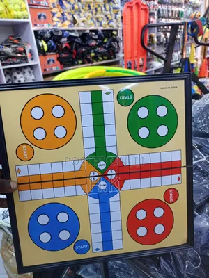 Foldable Ludo Board Game.