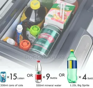 New 15ltrs Mini Car and Home Fridge With Compressor