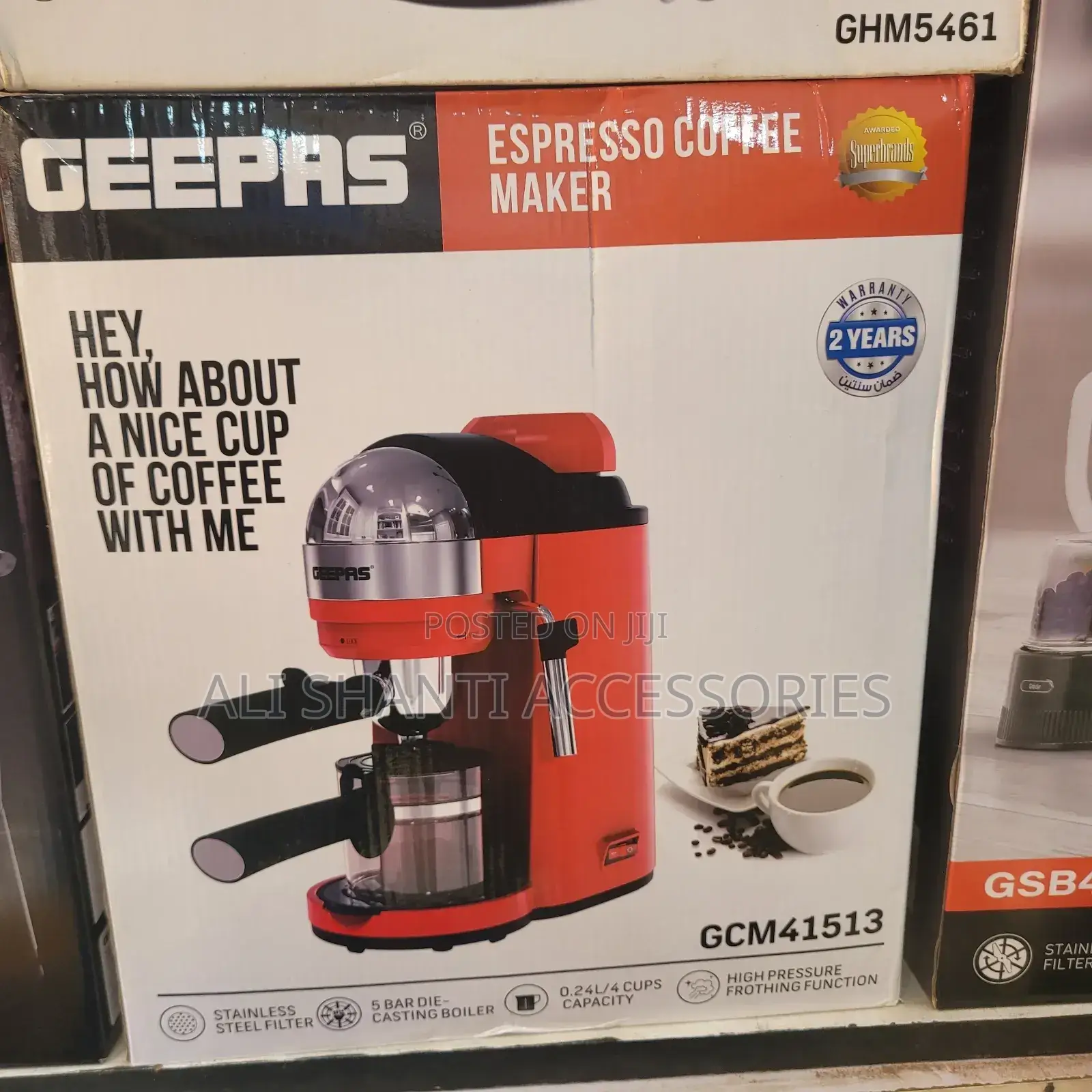 Geepas Espresso Coffee Maker