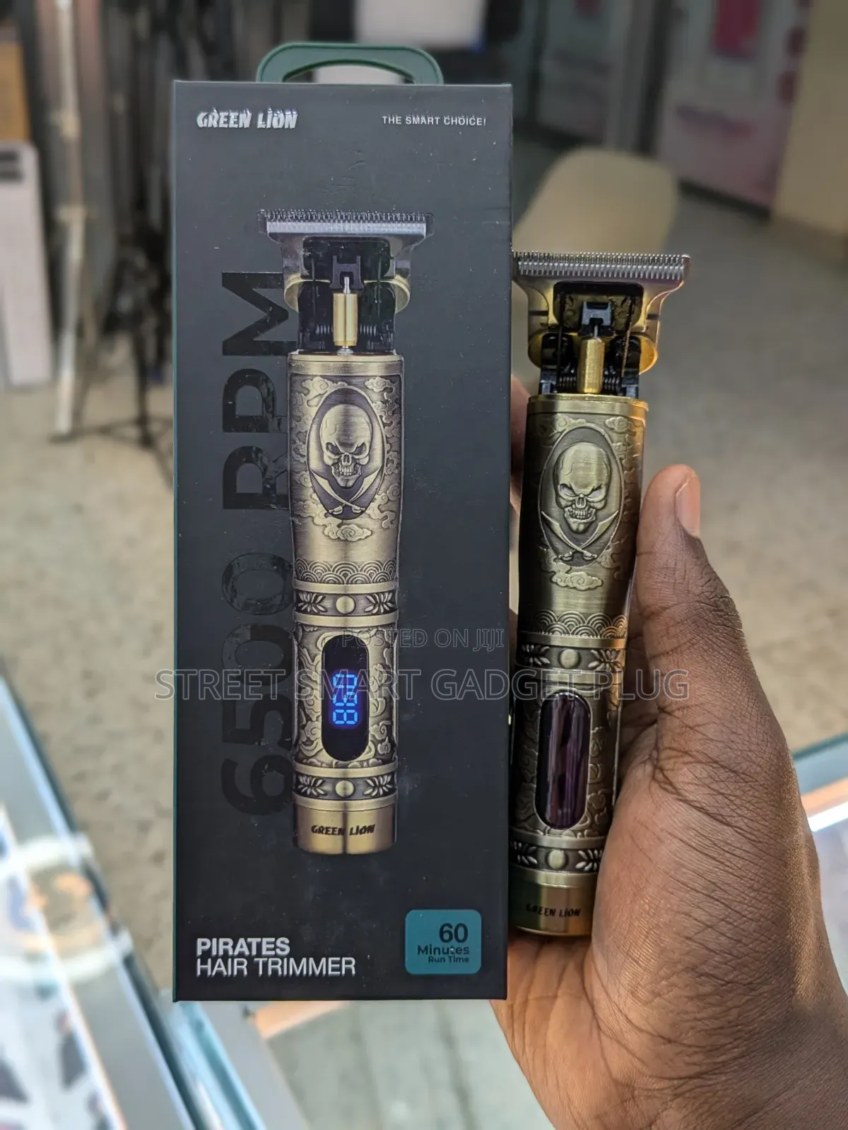Green Lion Pirates Hair Trimmer