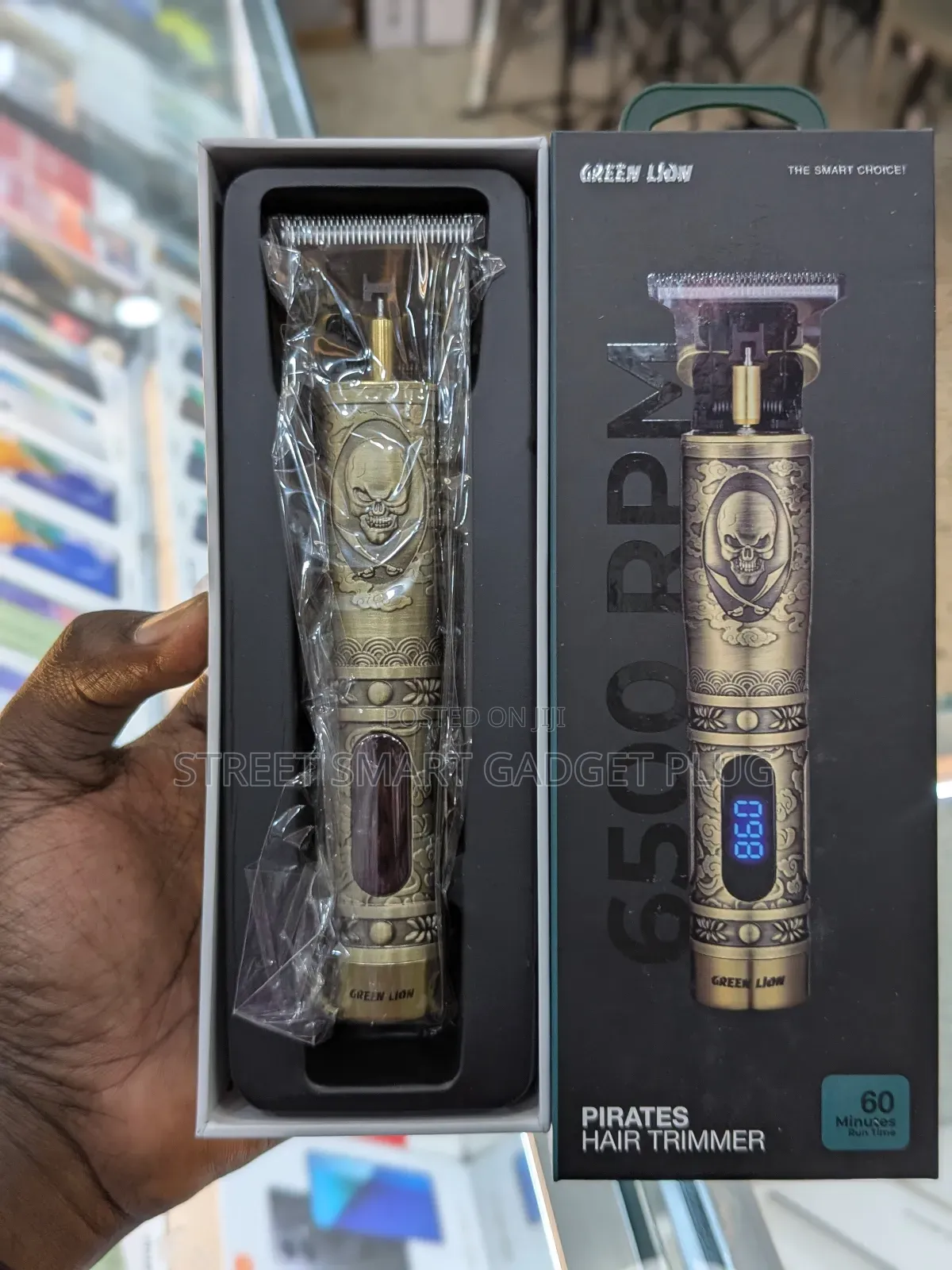 Green Lion Pirates Hair Trimmer