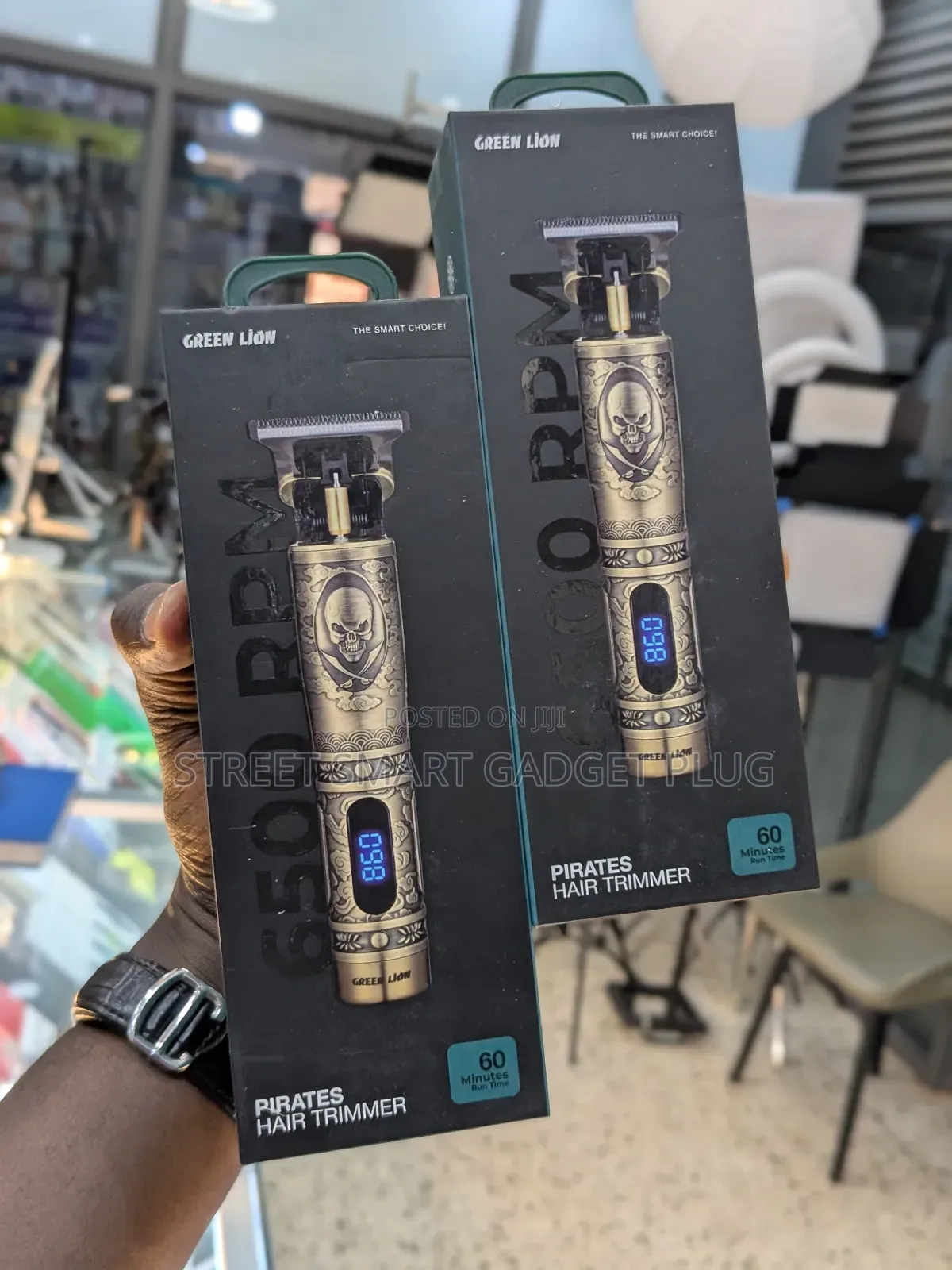 Green Lion Pirates Hair Trimmer